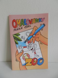 Obrázek z Omalovánky číselné ZOO A4 